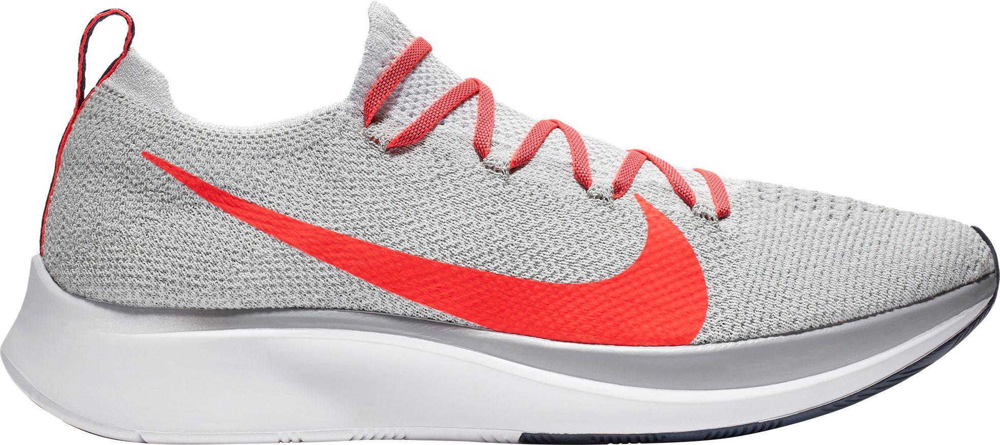 Nike Synthetic Zoom Fly Flyknit Running Shoes in Grey/Red (Gray) for Men -  Lyst