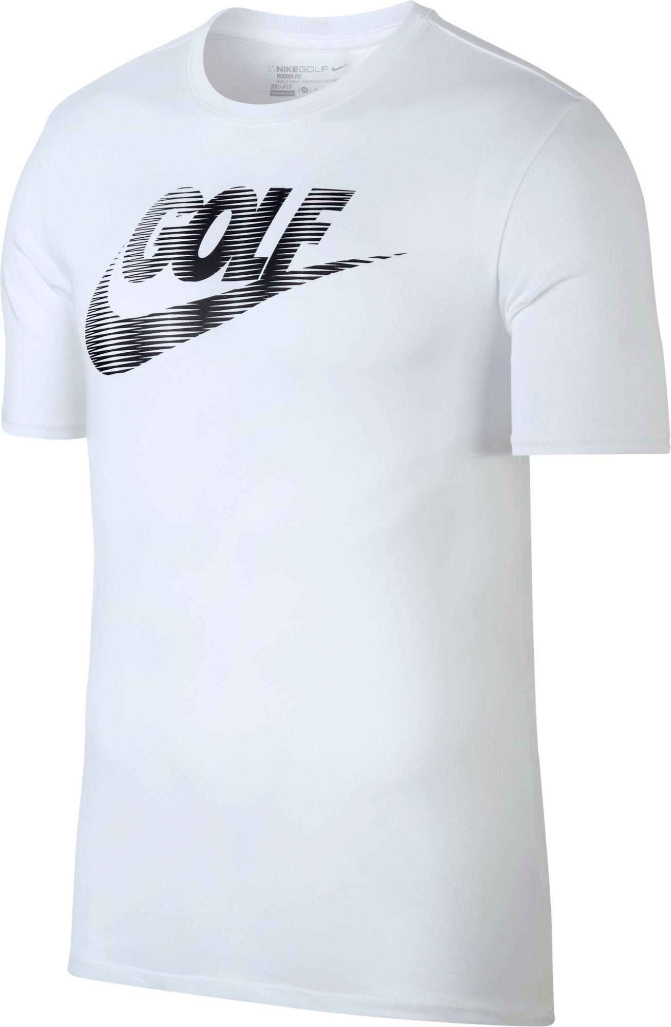 Nike Dry Lockup Golf T-shirt in White for Men - Lyst