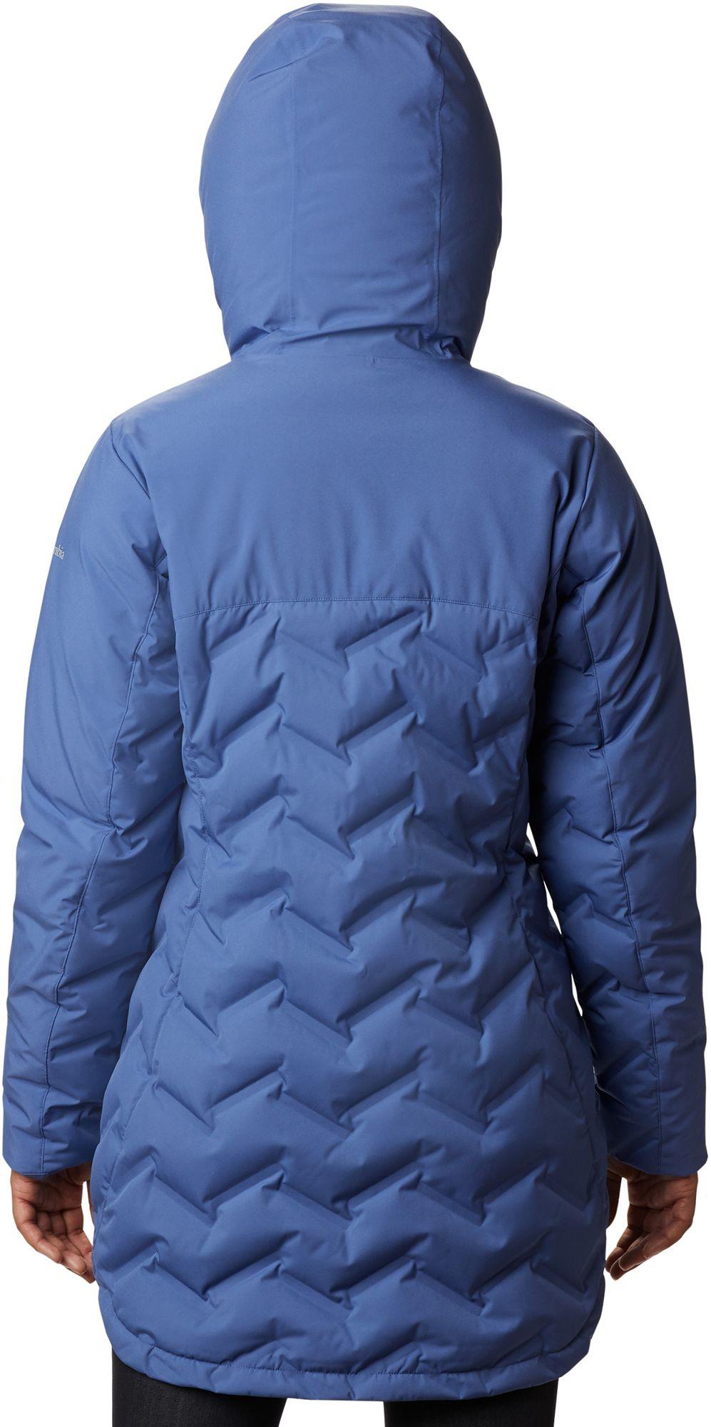 columbia croo long down jacket