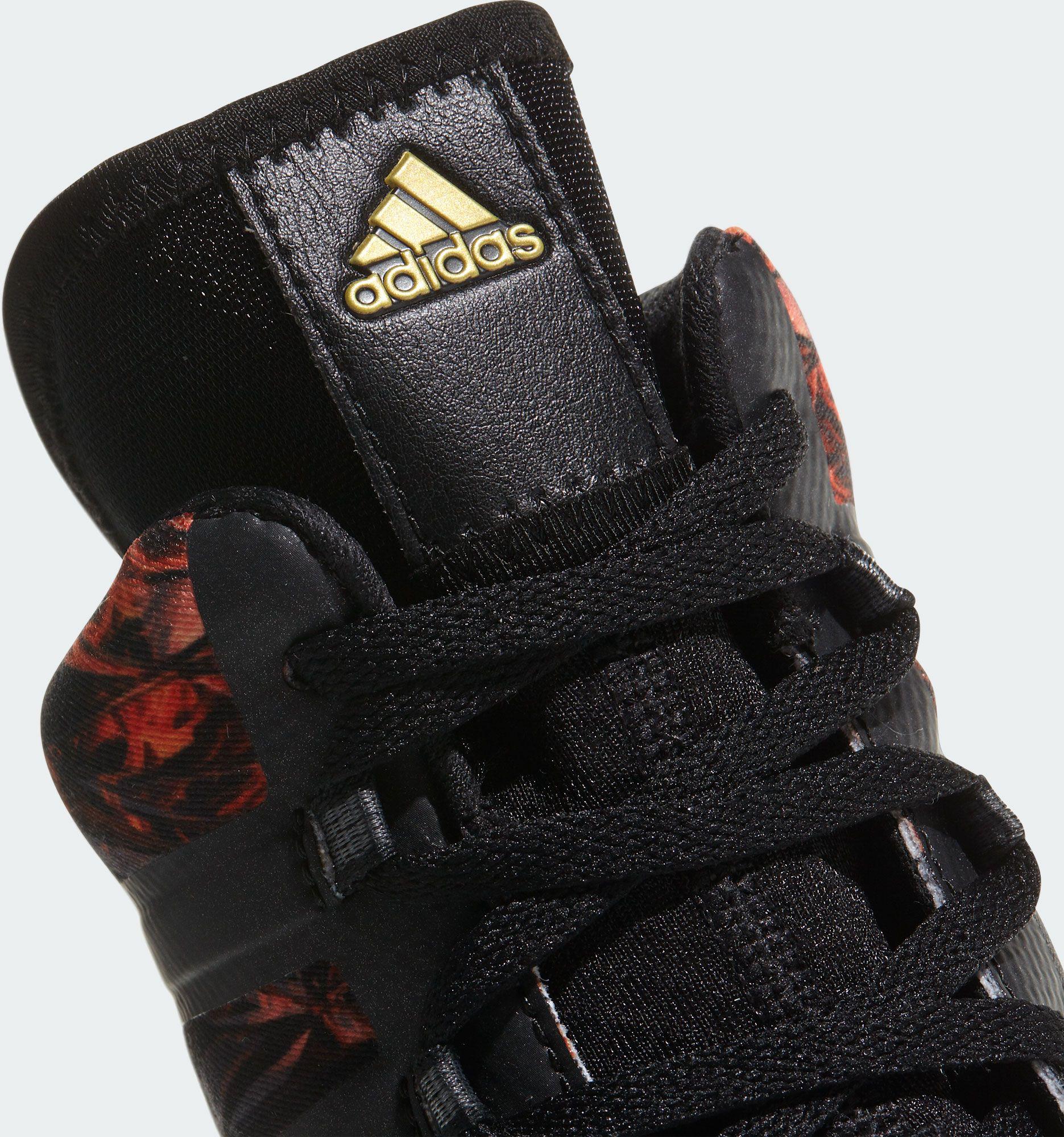 adidas Synthetic Impact Wrestling Shoes in Black/Red/Gold (Black) for Men - Lyst