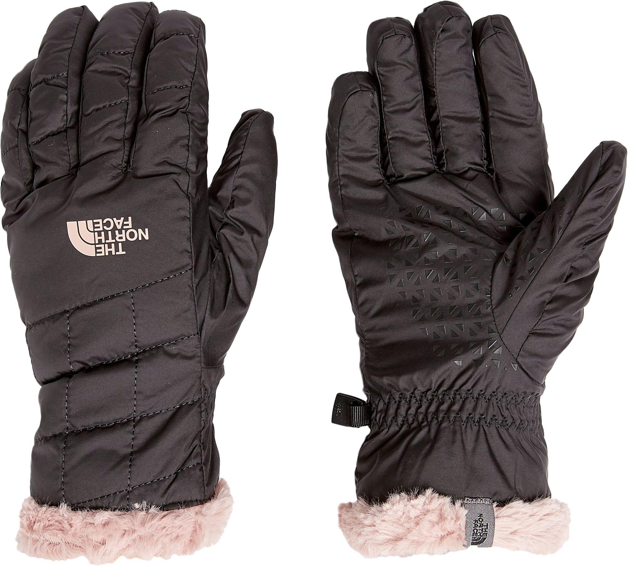 The North Face Fleece Mossbud Swirl Gloves in Black - Lyst