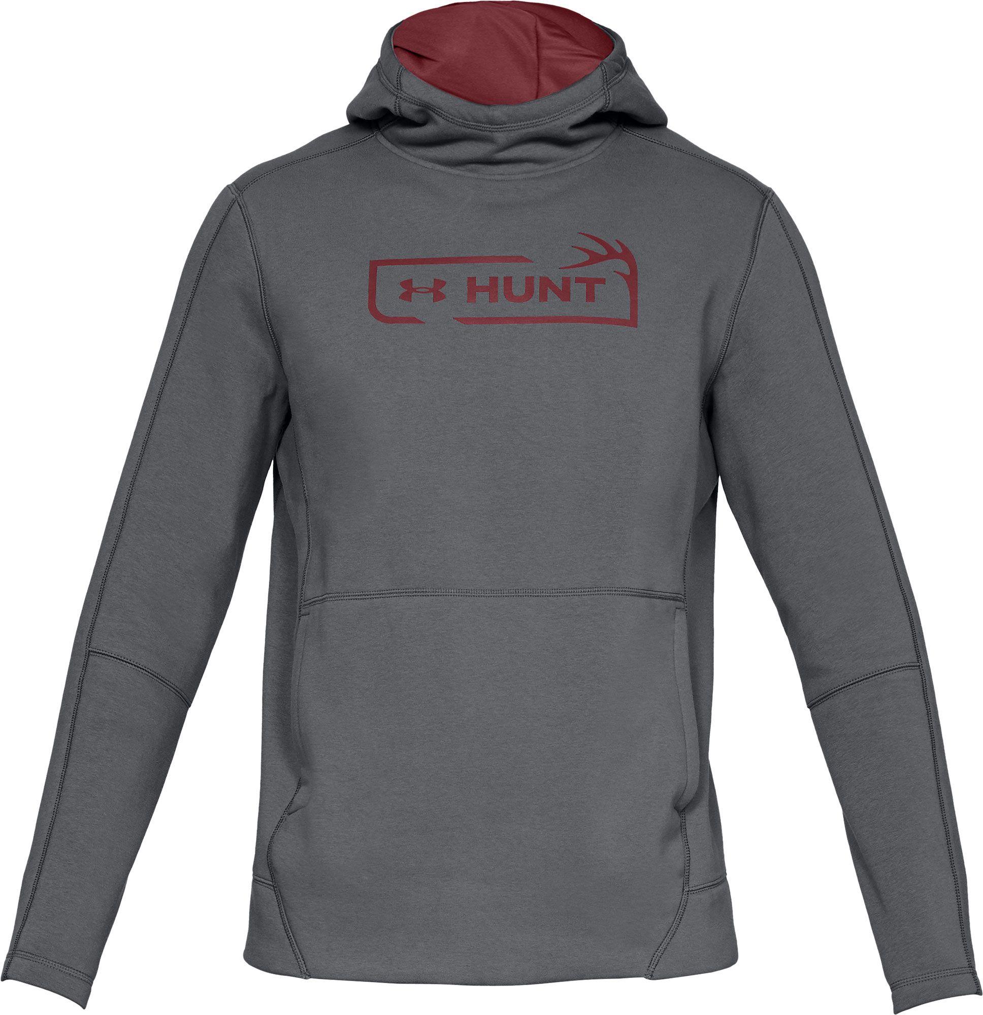 Under Armour Rival Fleece Hunt Icon Hoodie in Gray for Men - Lyst