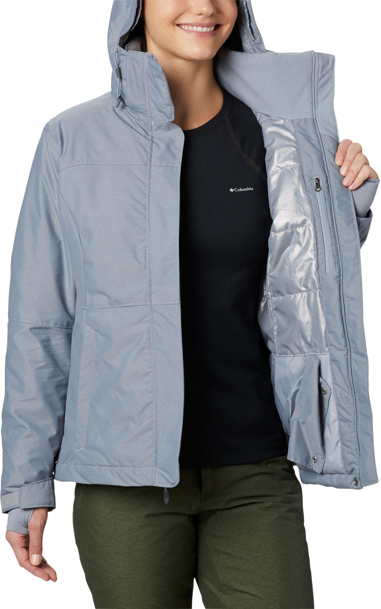 Columbia Alpine Action Omniheat Jacket in Gray Lyst