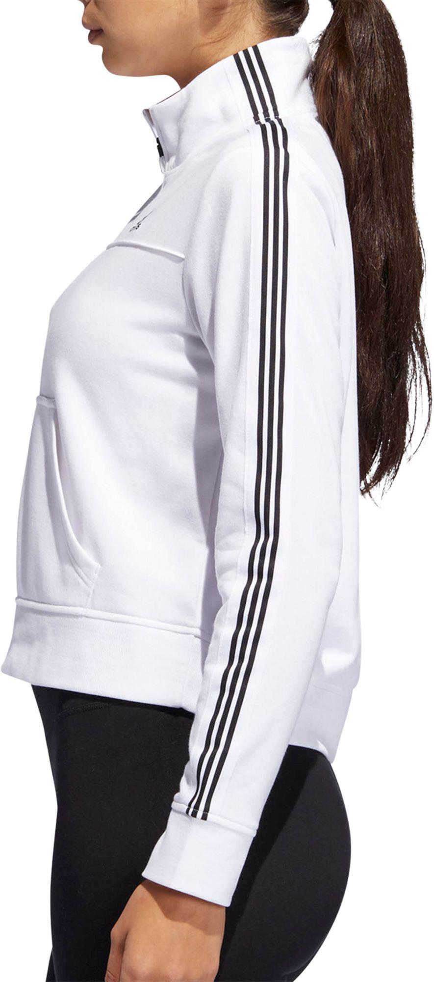 adidas women's changeover half zip sweatshirt