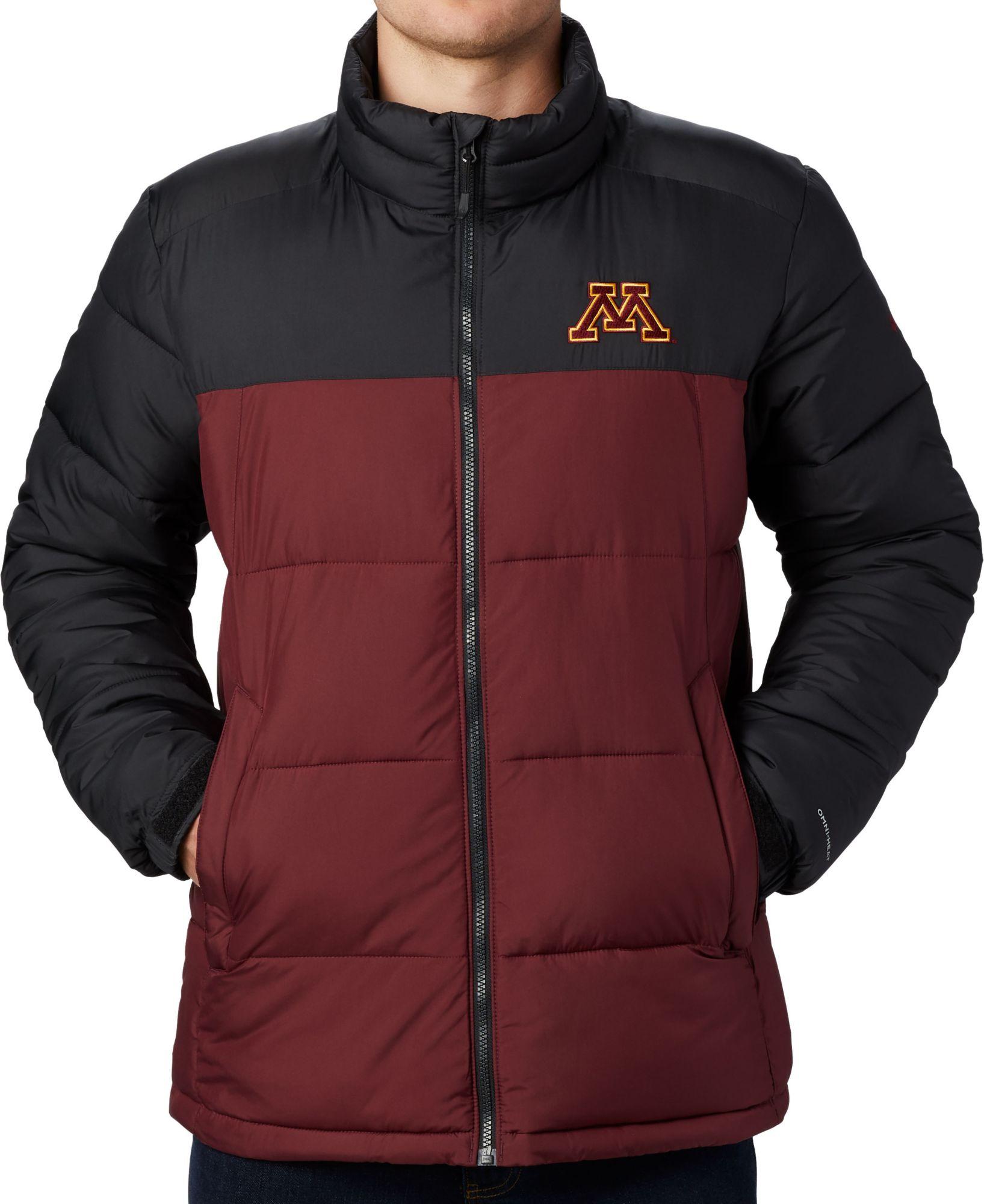 Columbia Minnesota Golden Gophers Maroon/black Pike Lake Jacket in Red