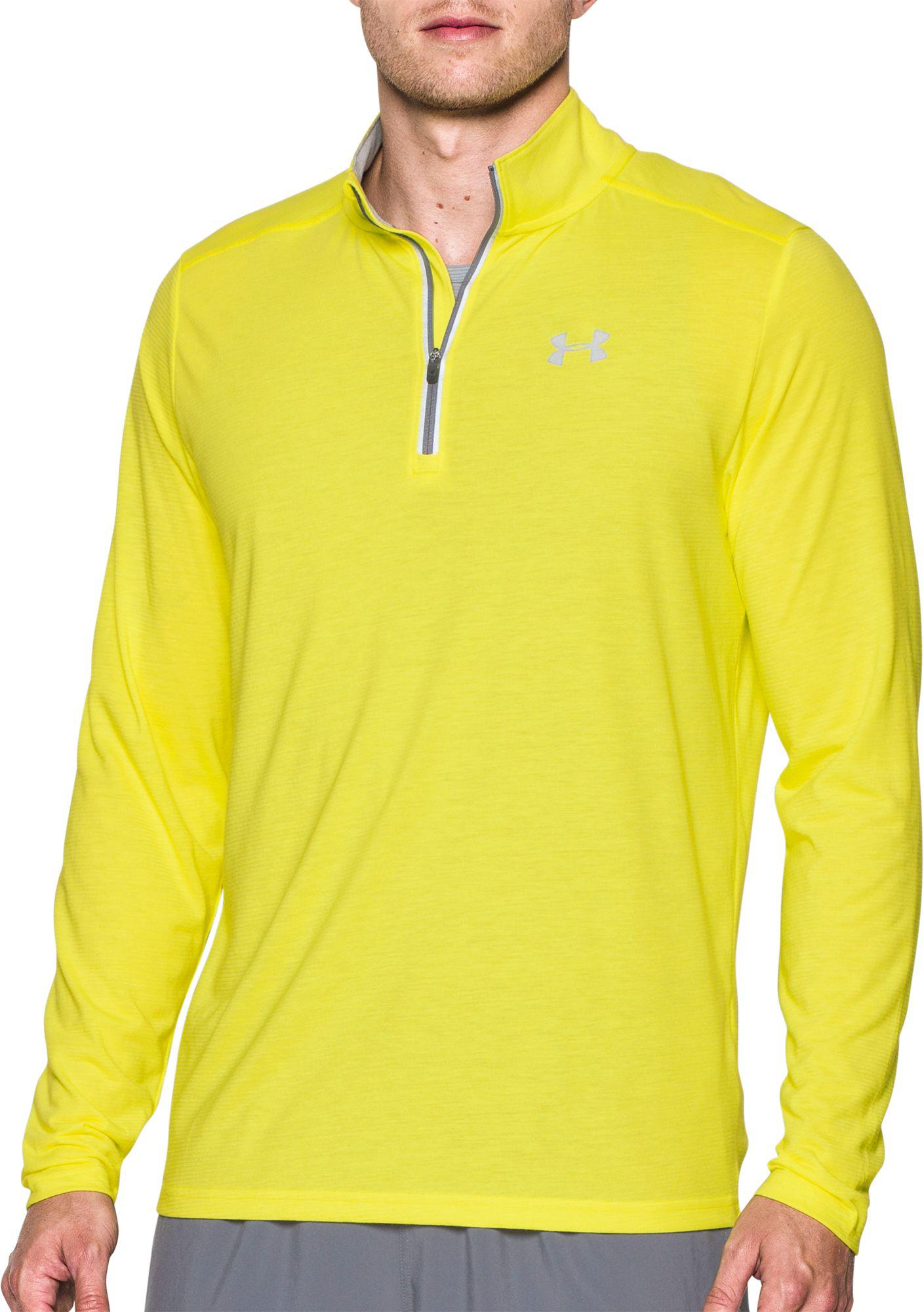 yellow under armour long sleeve