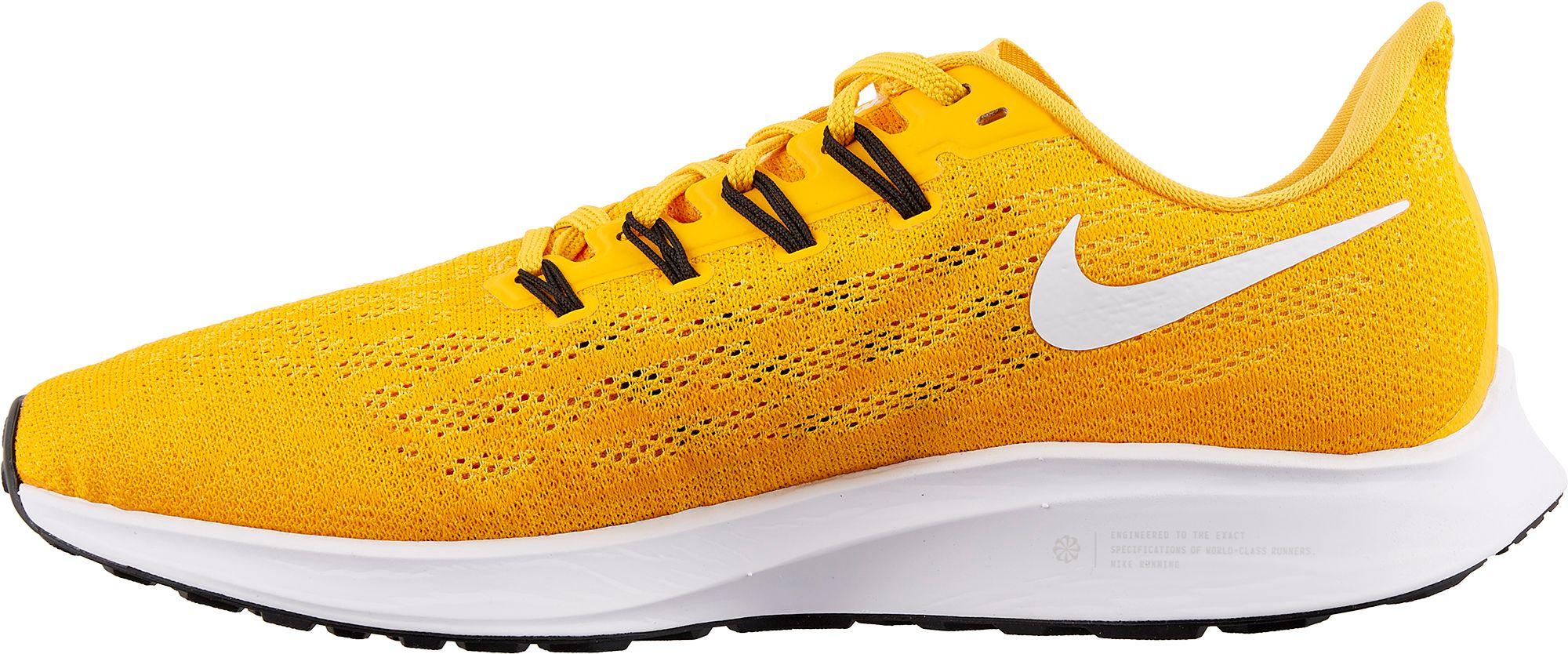 Nike Air Zoom Pegasus 36 Running Shoes in Yellow/White (Black) | Lyst