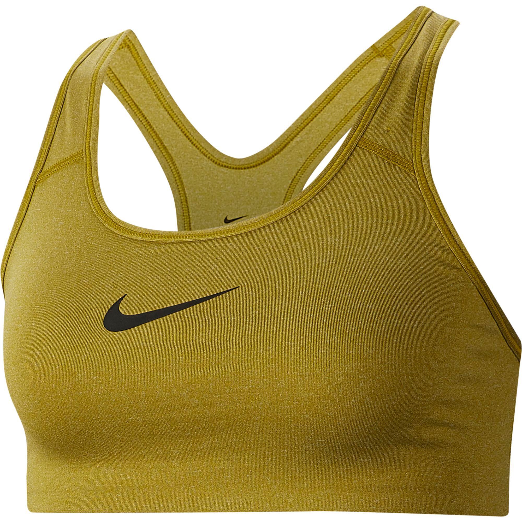 nike swoosh textured bra