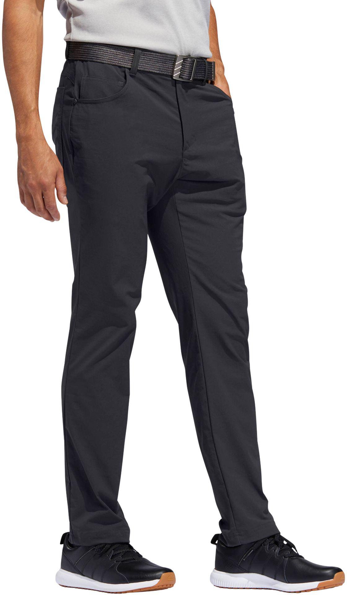 adidas men's adicross slim 5 pocket golf pants