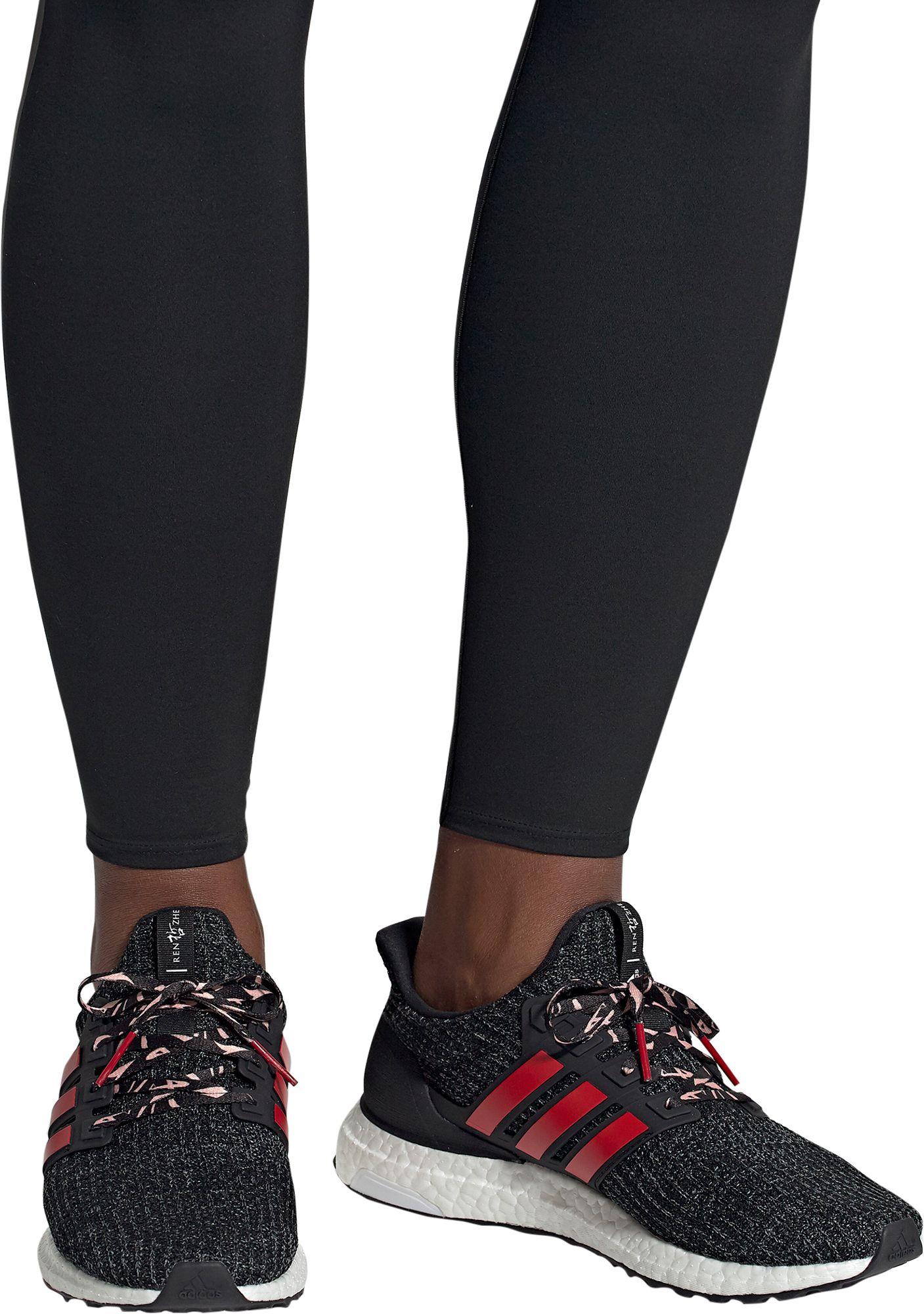 ultra boost black scarlet