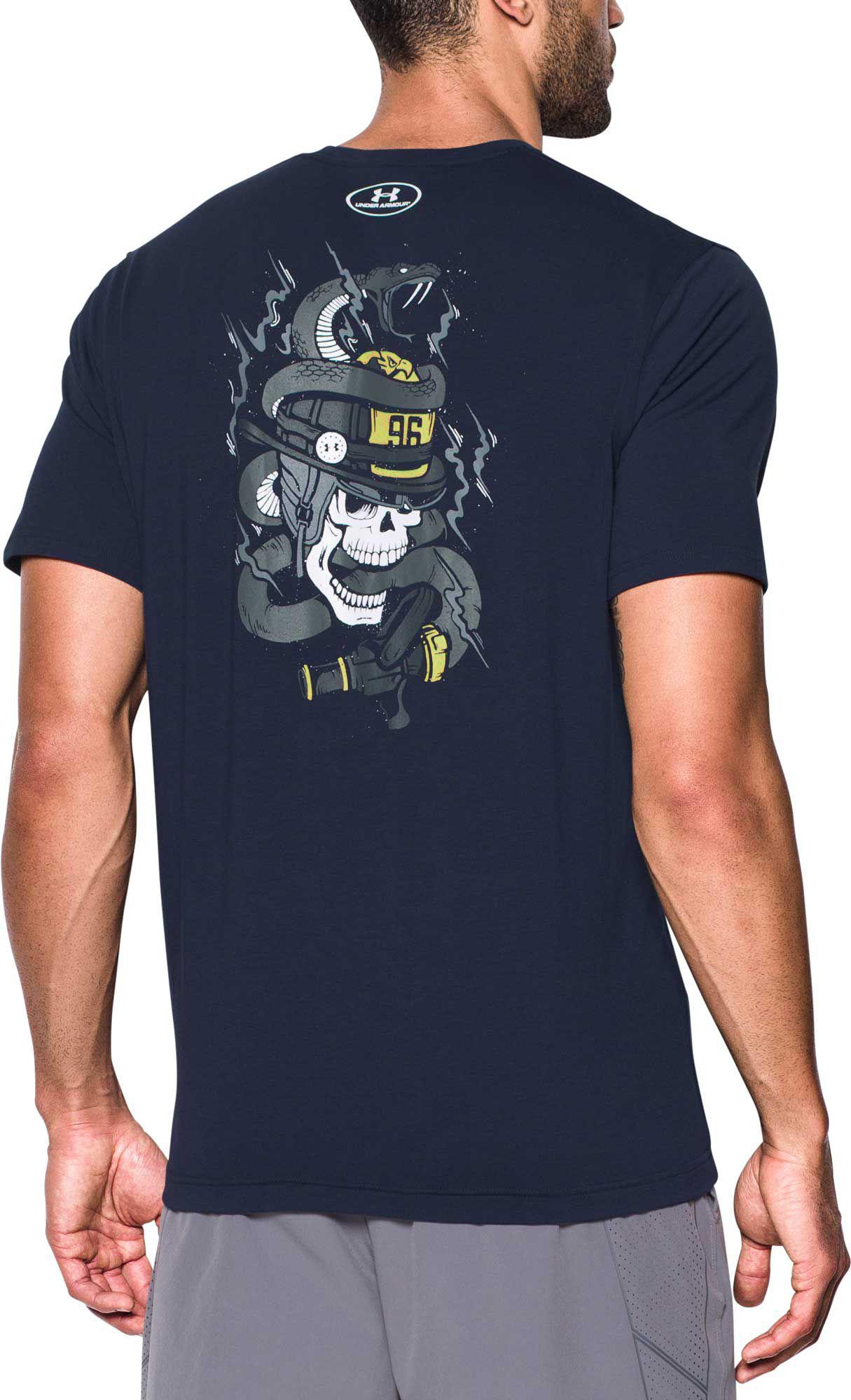 under armour fire department shirts