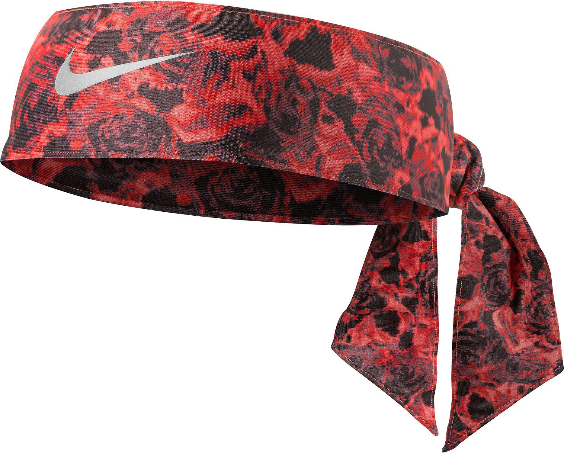 red nike head tie