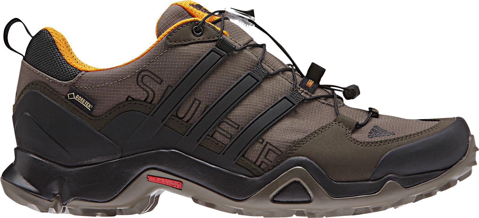 adidas Lace Terrex Swift R Gtx Hiking Shoes in Dark Green adidas Lace Terrex Swift R Gtx Hiking Shoes in Dark Green