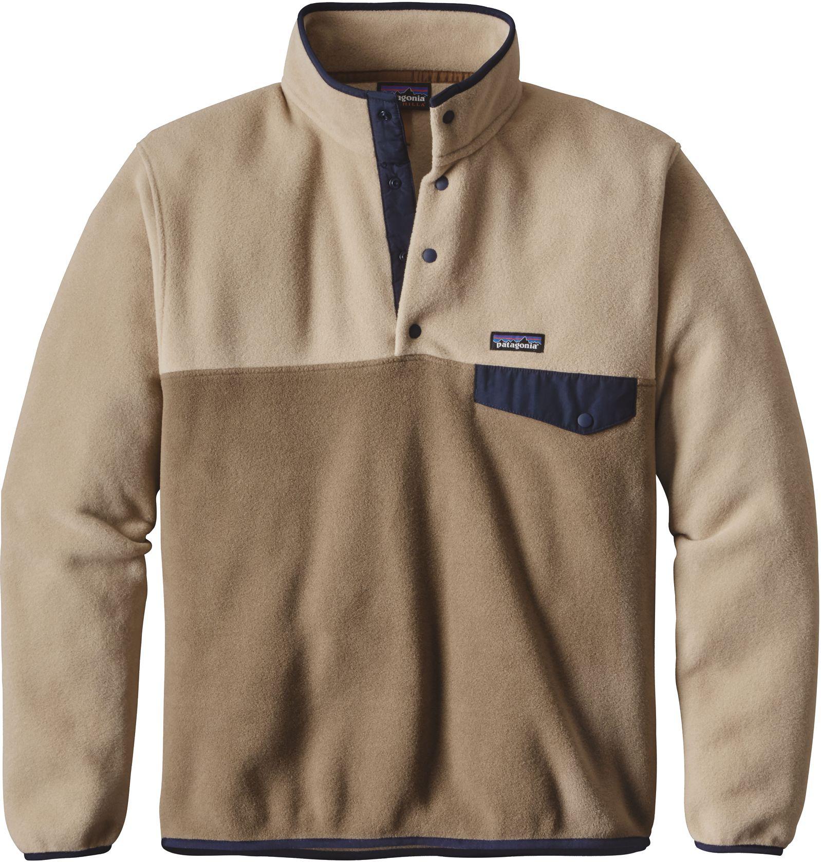 tan patagonia pullover