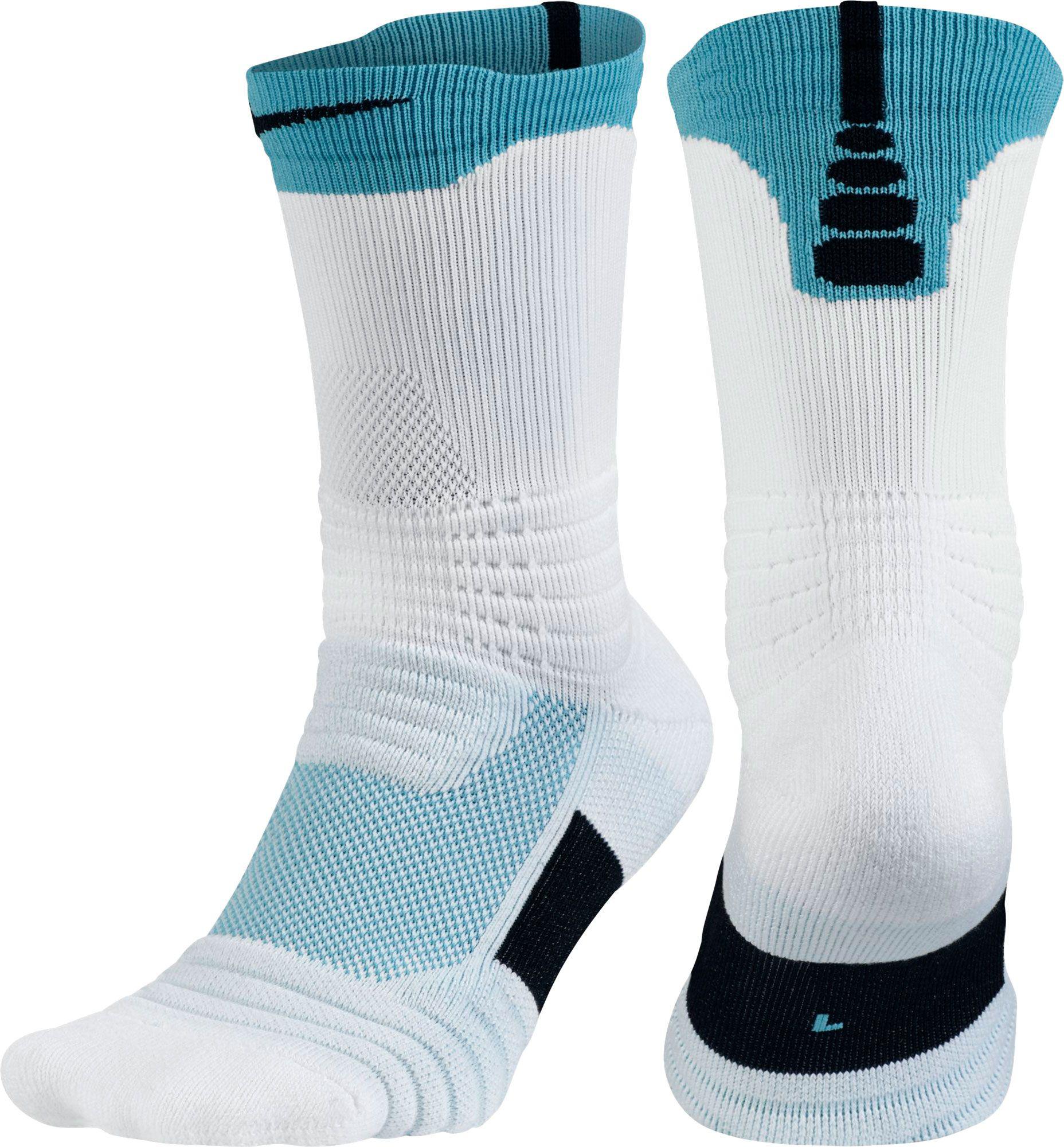 Nike Synthetic Elite Versatility Crew Basketball Socks in Blue for Men