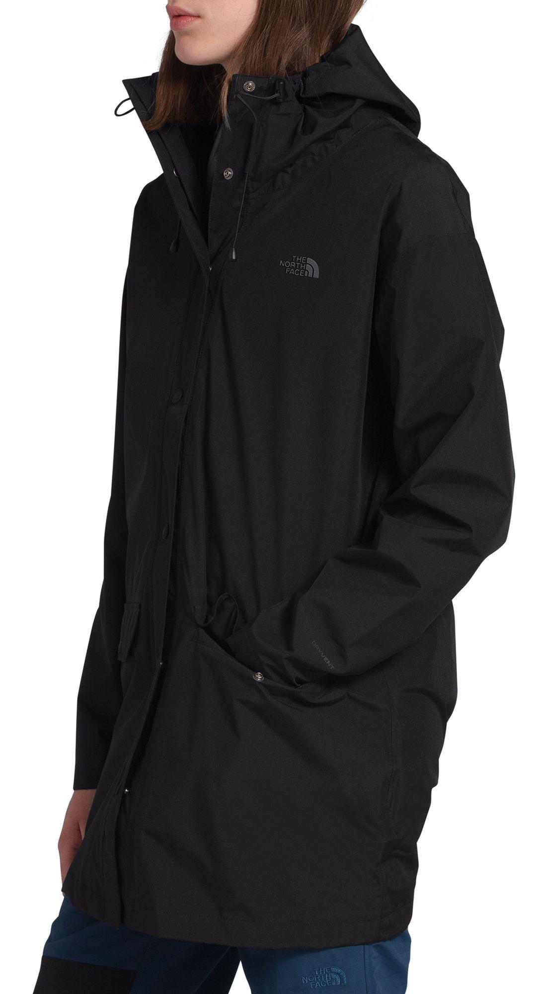 The North Face Woodmont Parka Rain Jacket in Black Lyst