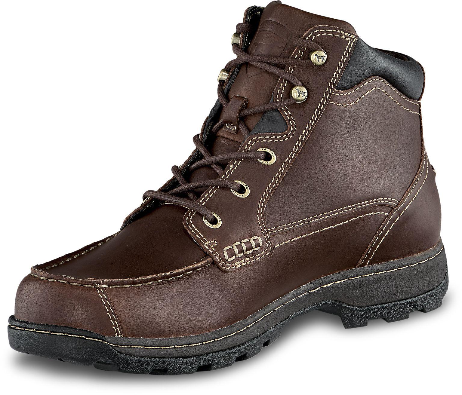 Irish Setter Leather Soft Paw Waterproof Chukka Casual Boots in Brown ...