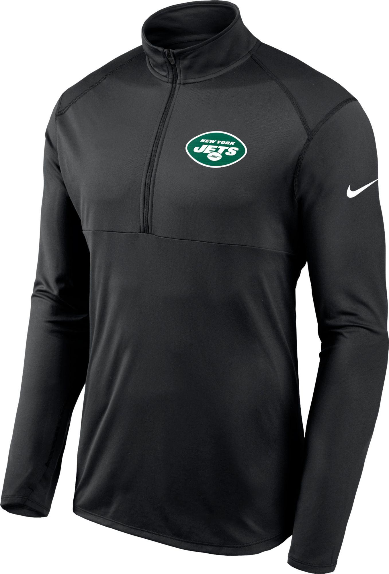Nike New York Jets Element Half-zip Pullover in Black for Men - Lyst