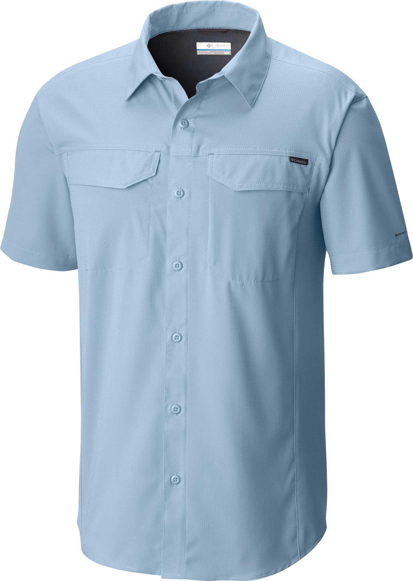 columbia button down short sleeve shirts