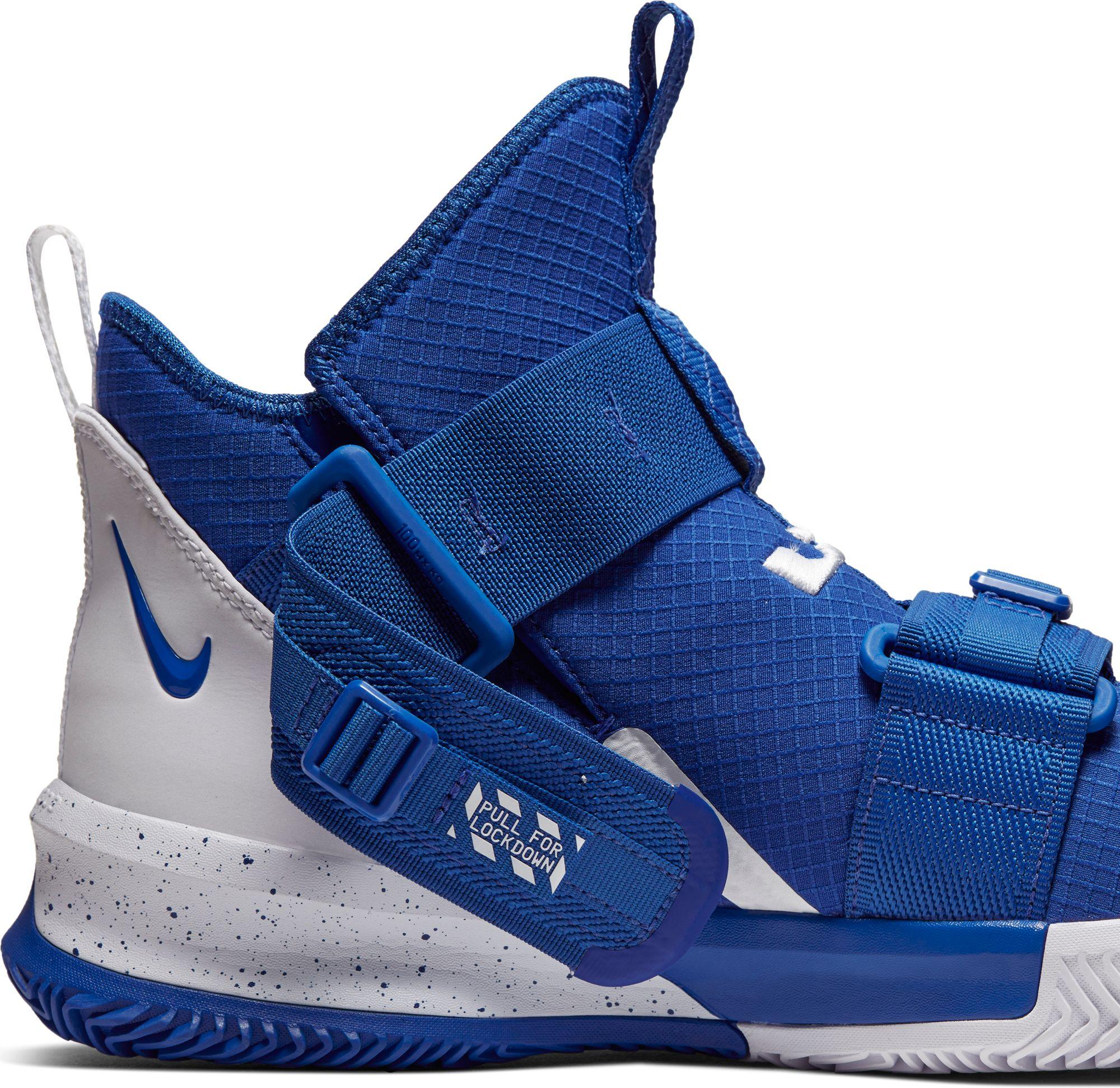 lebron soldier 13 blue and white