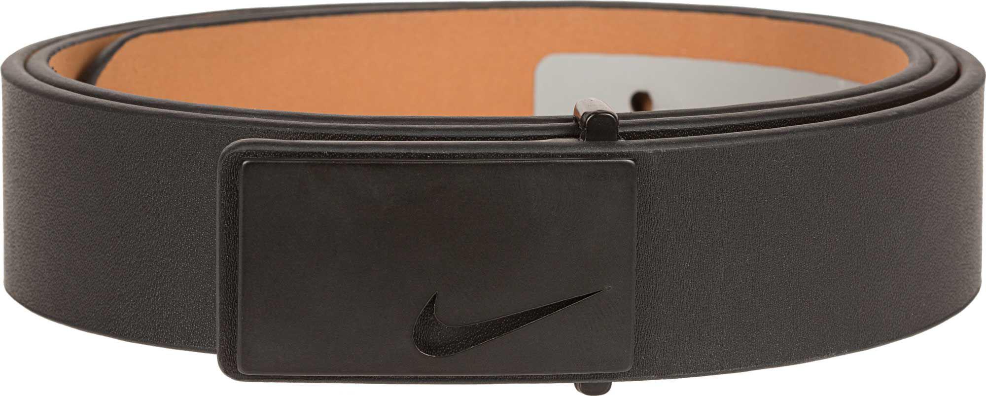 Nike Leather Tonal Sleek Modern Golf Belt in Black Lyst