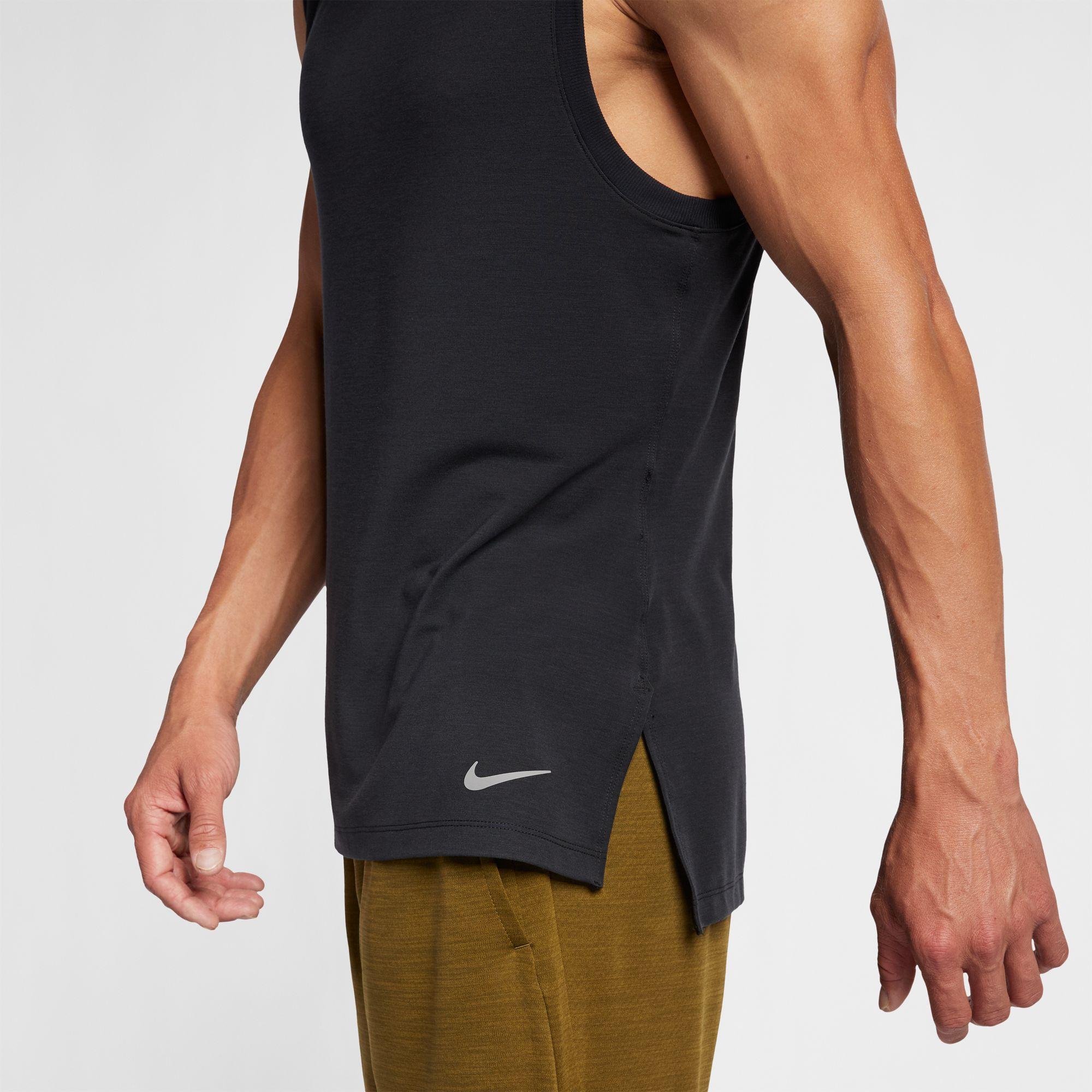 nike men's dry transcend tank top
