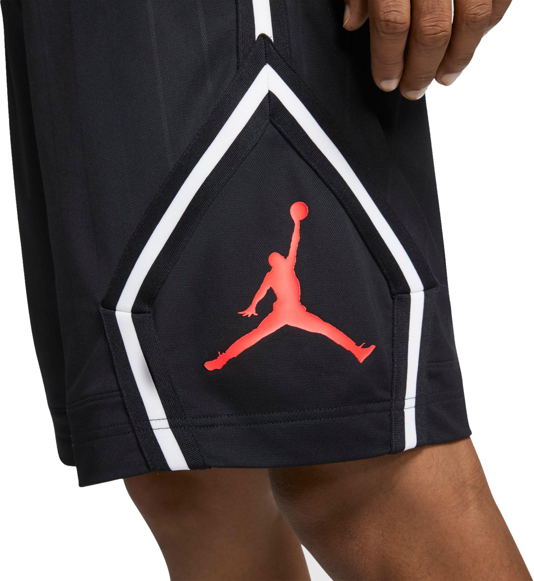 Nike Jumpman Diamond Shorts in Black/Black (Black) for Men - Lyst