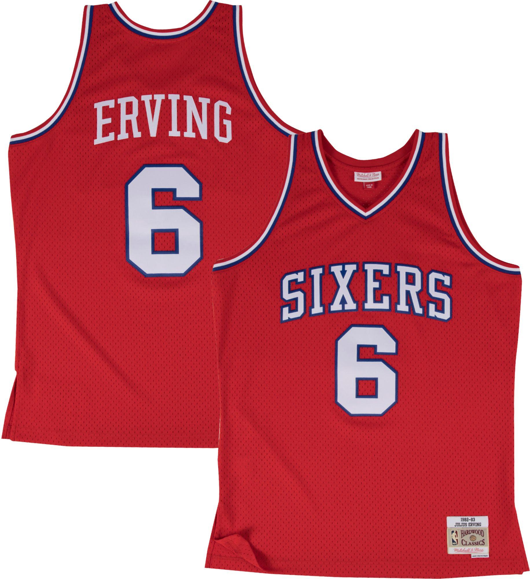 mitchell and ness 76ers shirt