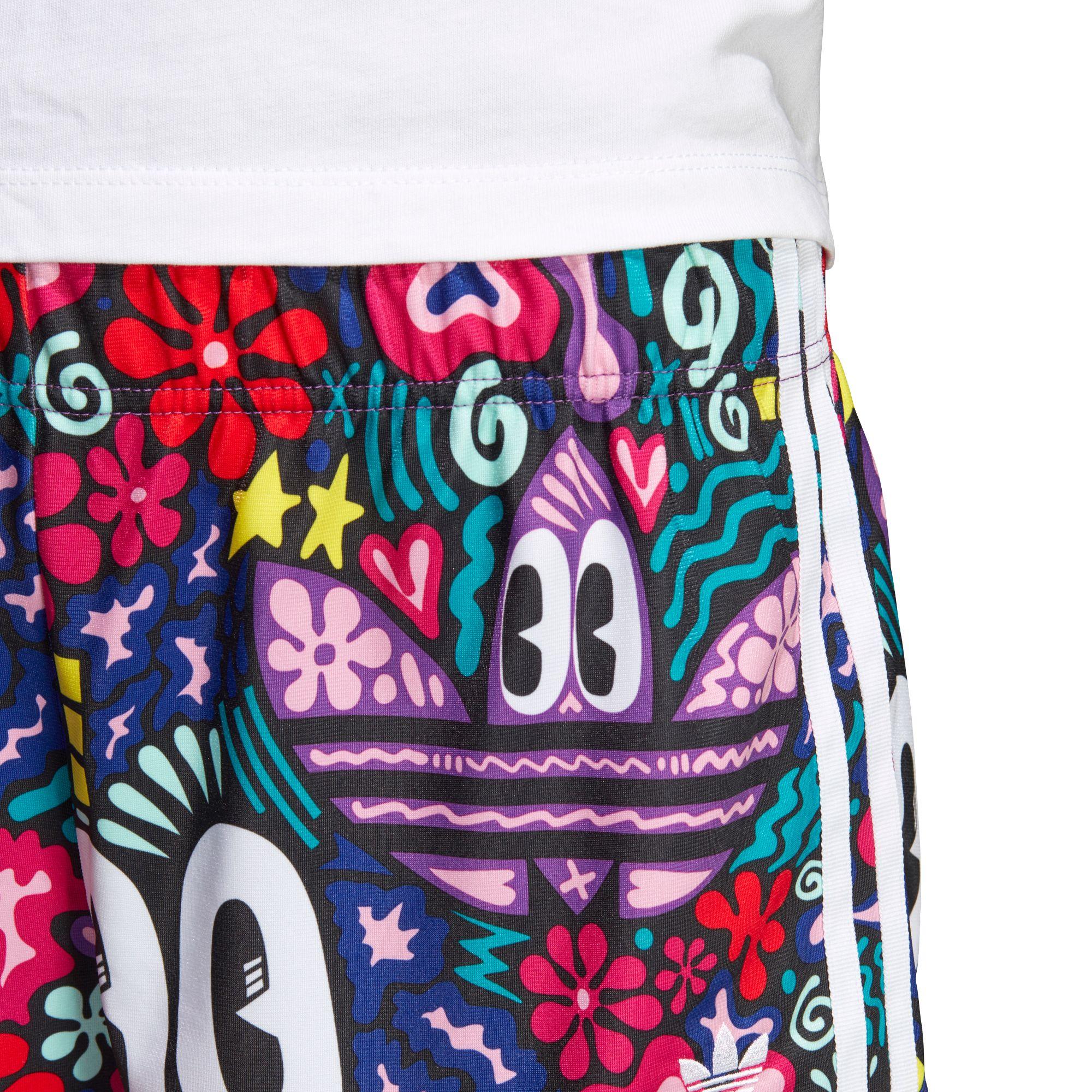 adidas 3 stripes shorts multicolor adidas 3 stripes shorts multicolor