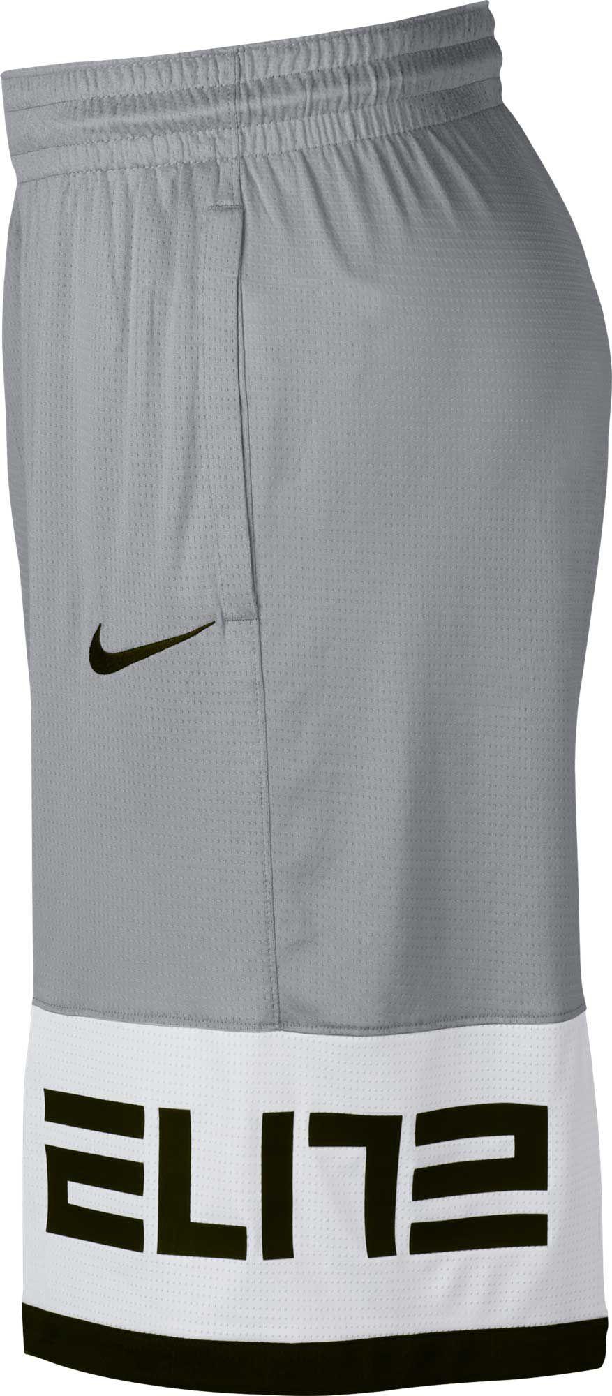 nike men's dry elite block basketball shorts
