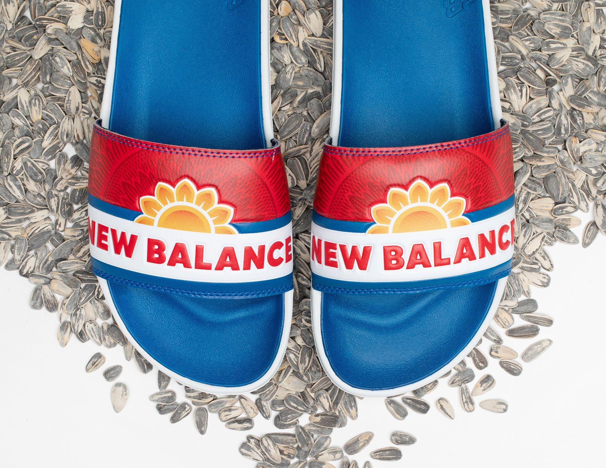 New Balance Synthetic 200 David Sunflower Seeds Slides for Men - Lyst