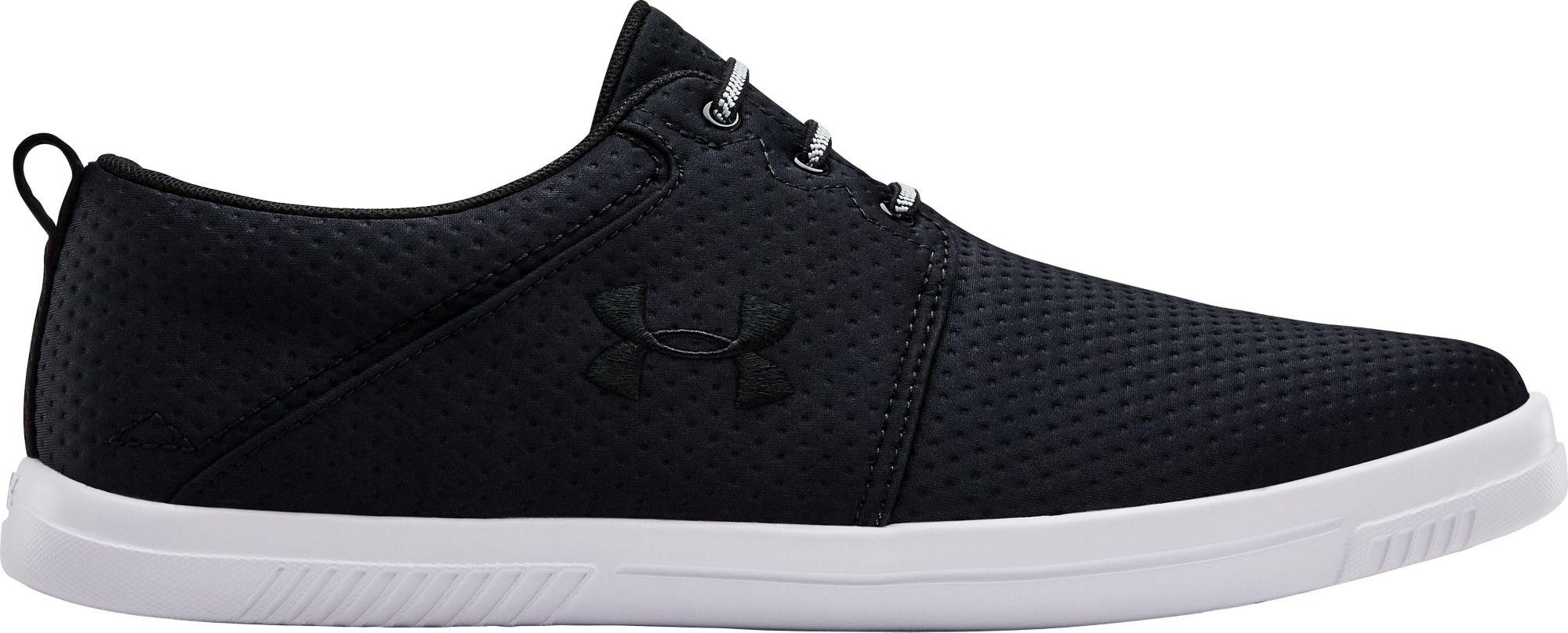 Under Armour Canvas Street Encounter Iv Recovery Shoes in Black/Black