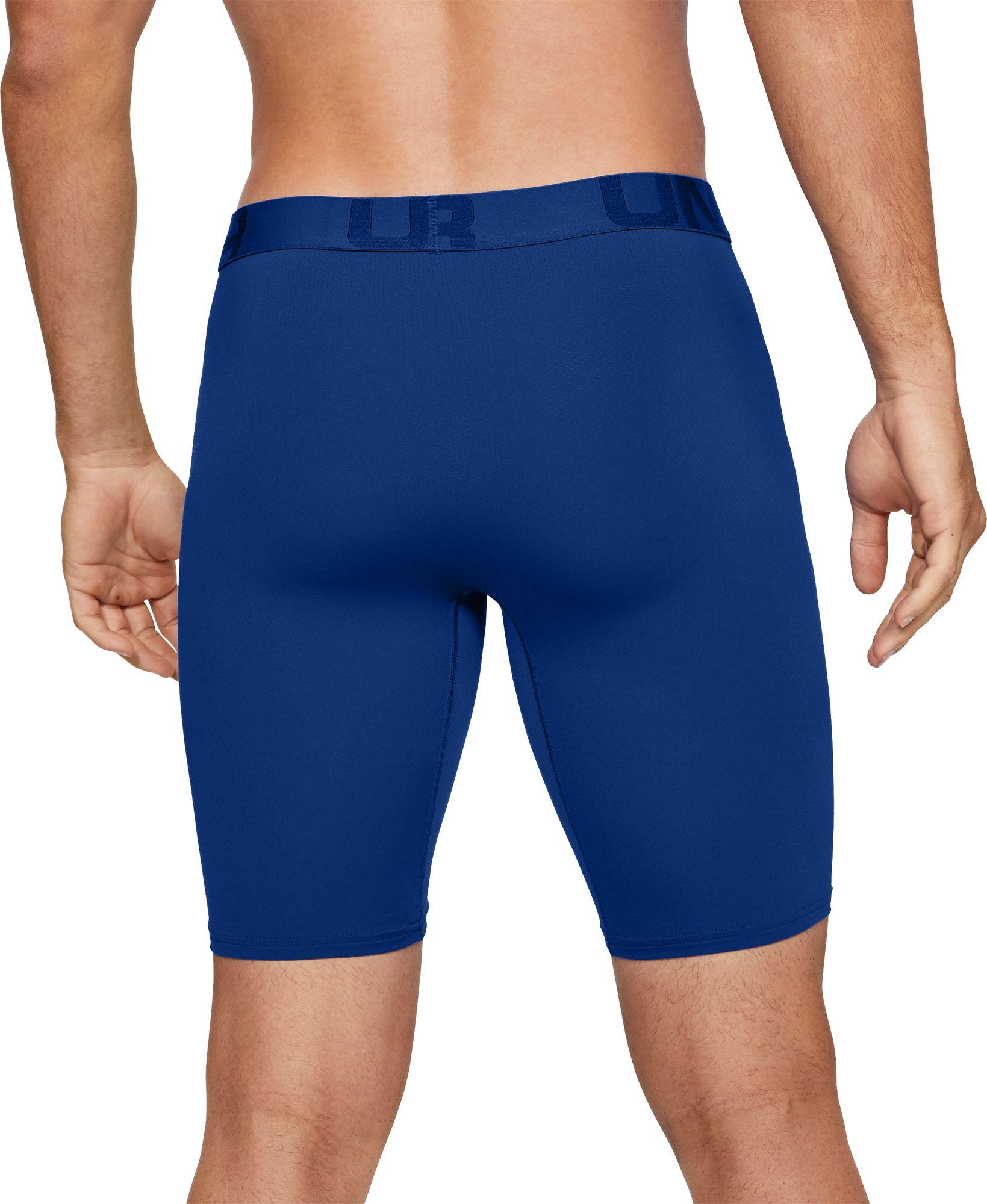 Under Armour Tech Mesh 9'' Boxer Briefs 2 Pack in Blue for Men Lyst