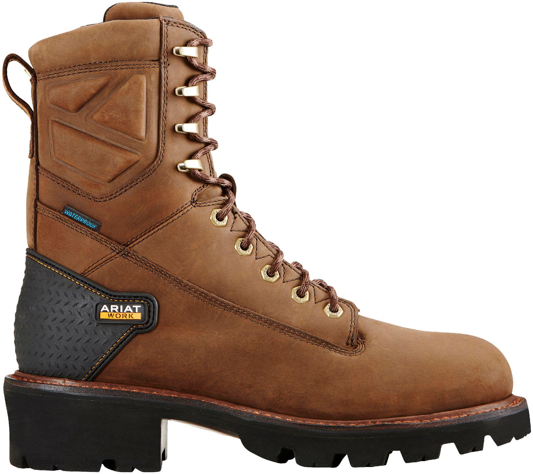 ariat men's workhog h2o 400g composite toe work boot