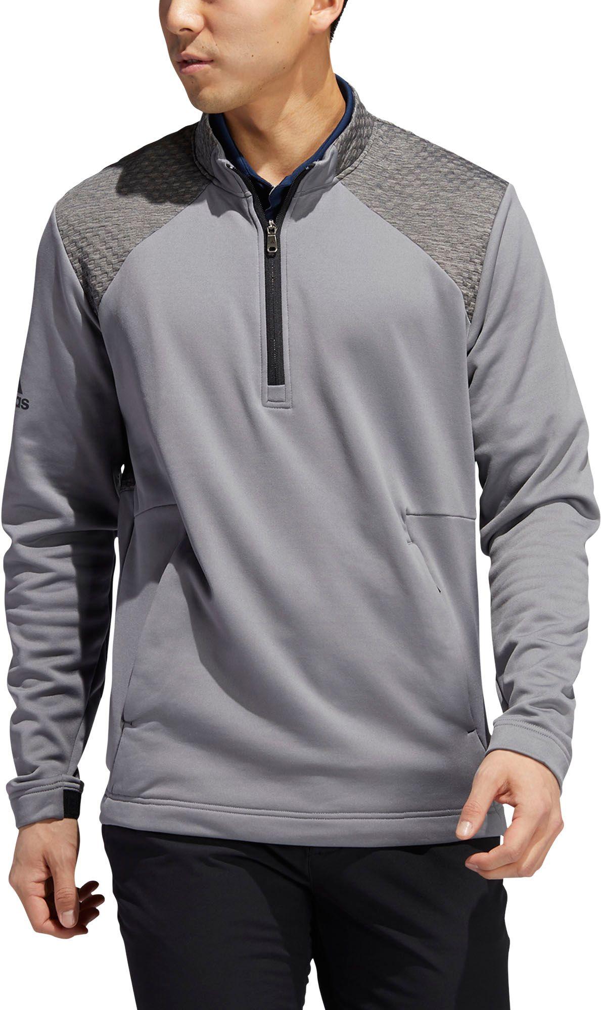 adidas Fleece Cold.rdy 1⁄4-zip Golf Pullover in Gray for Men - Lyst