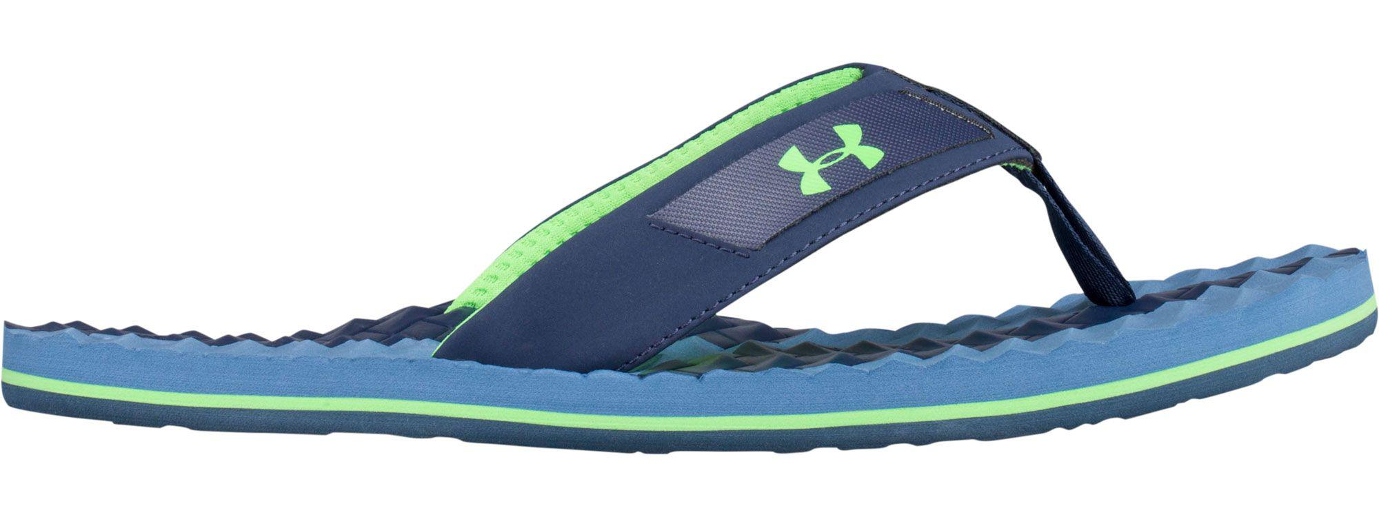 under armour men's marathon key iii flip flops