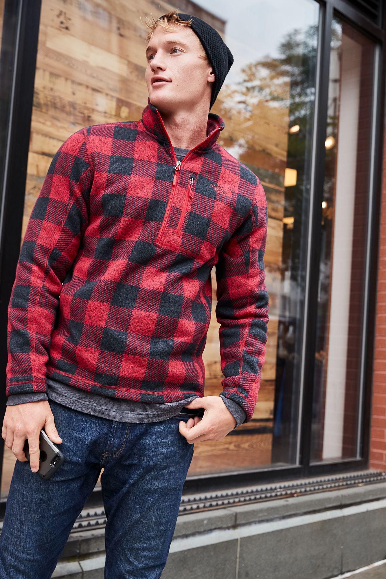 north face gordon lyons 1 4 zip fleece