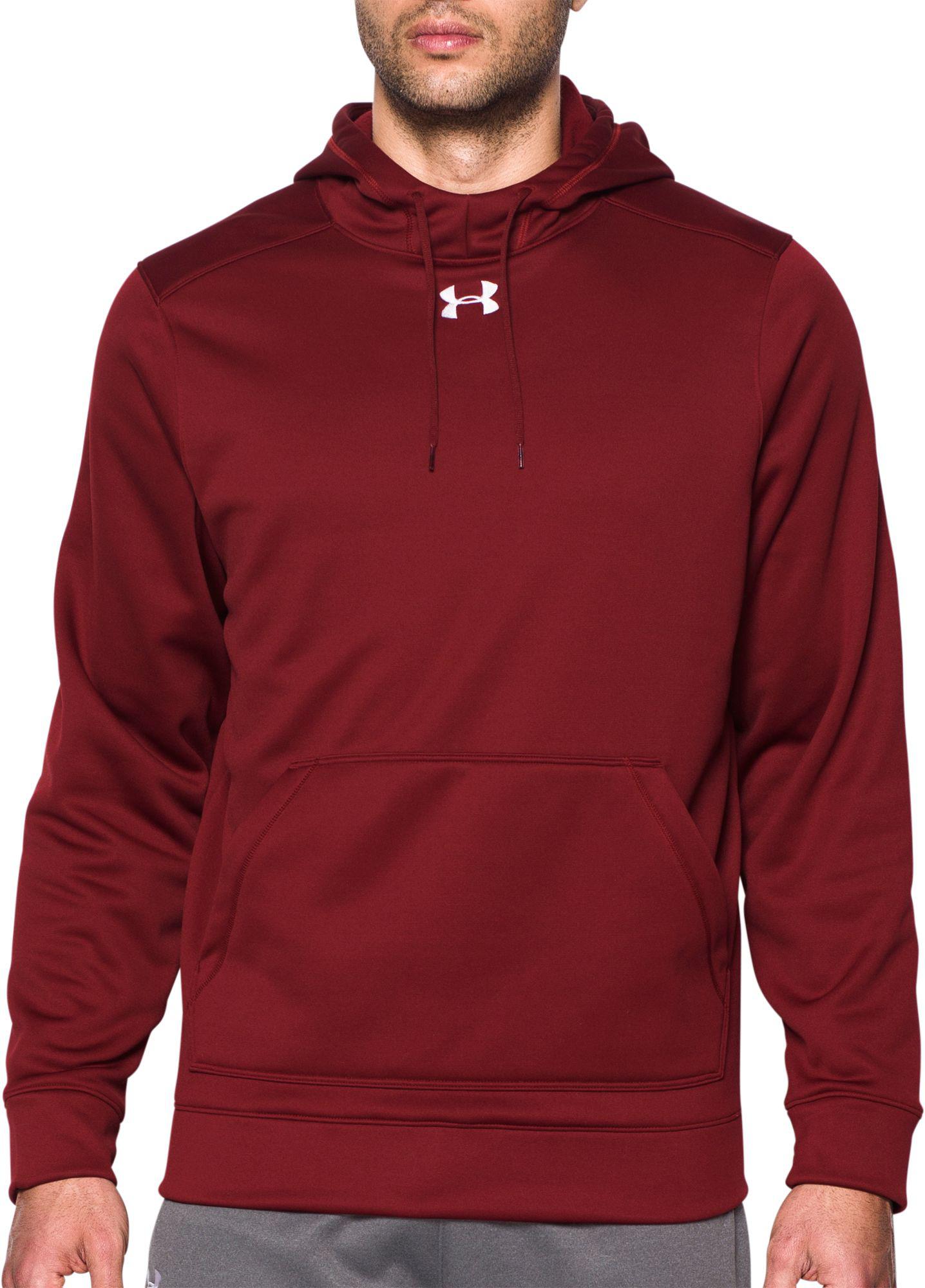 ua storm armour fleece team hoodie