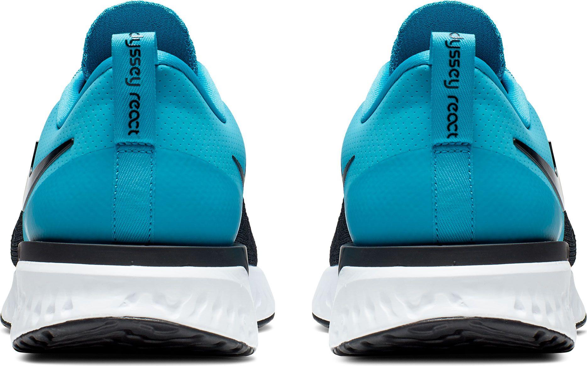 odyssey react flyknit 2 blue lagoon
