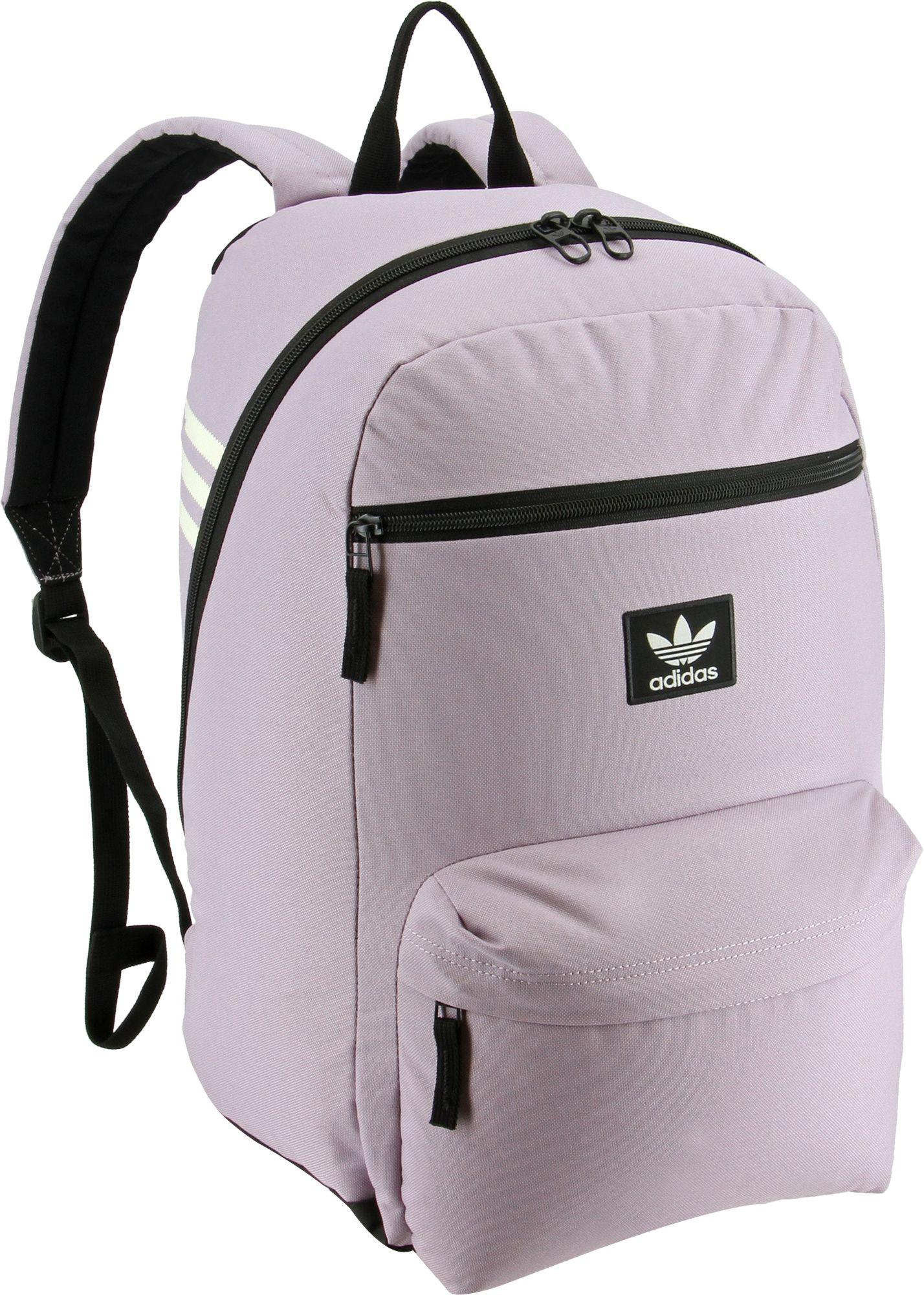 light purple adidas backpack