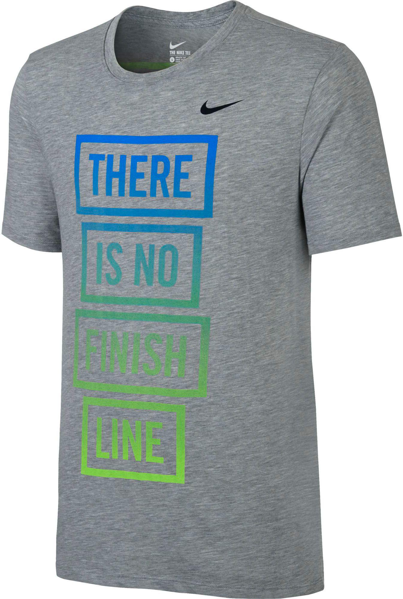 there is no finish line nike t shirt