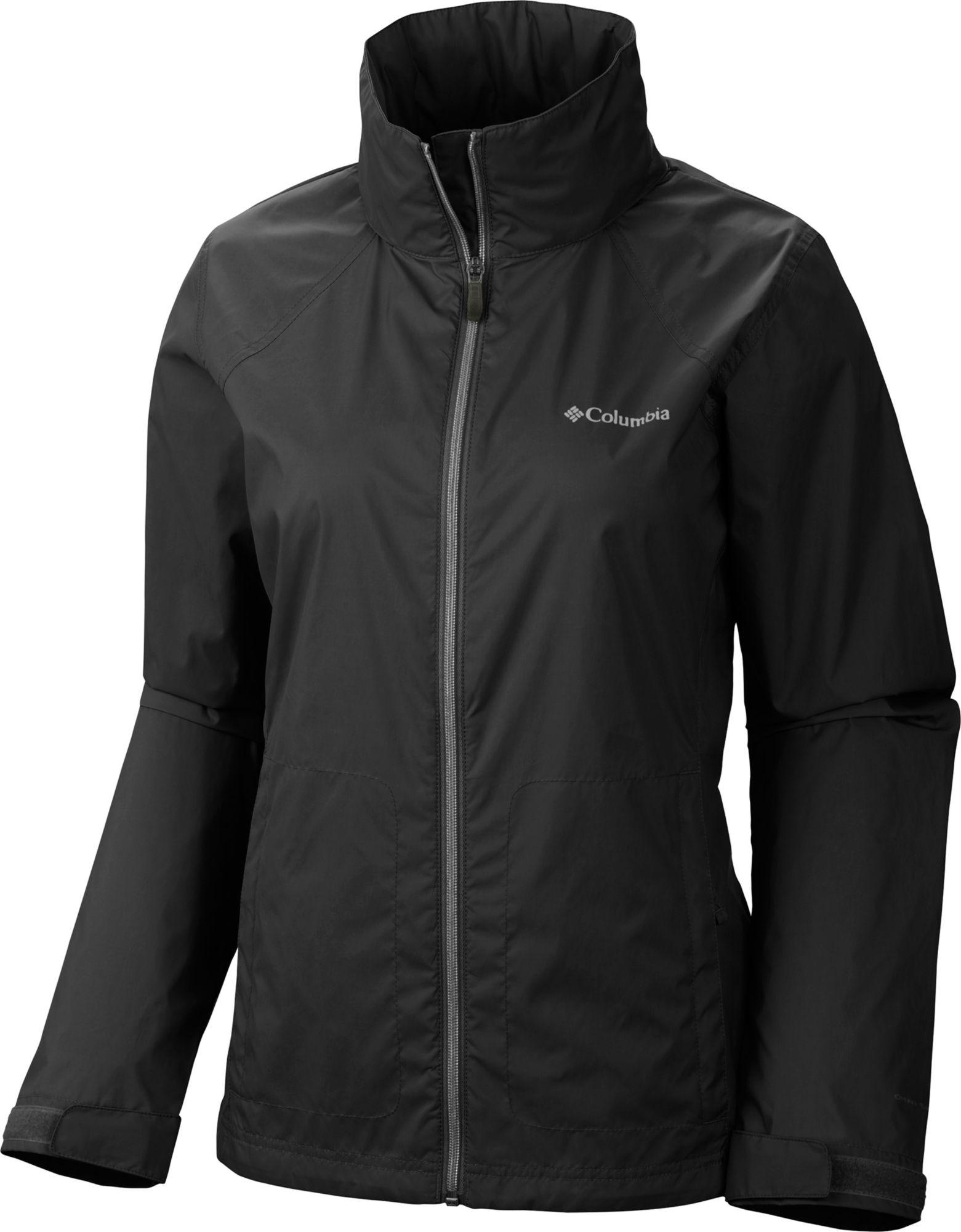 Columbia Synthetic Switchback Rain Jacket in Black - Lyst