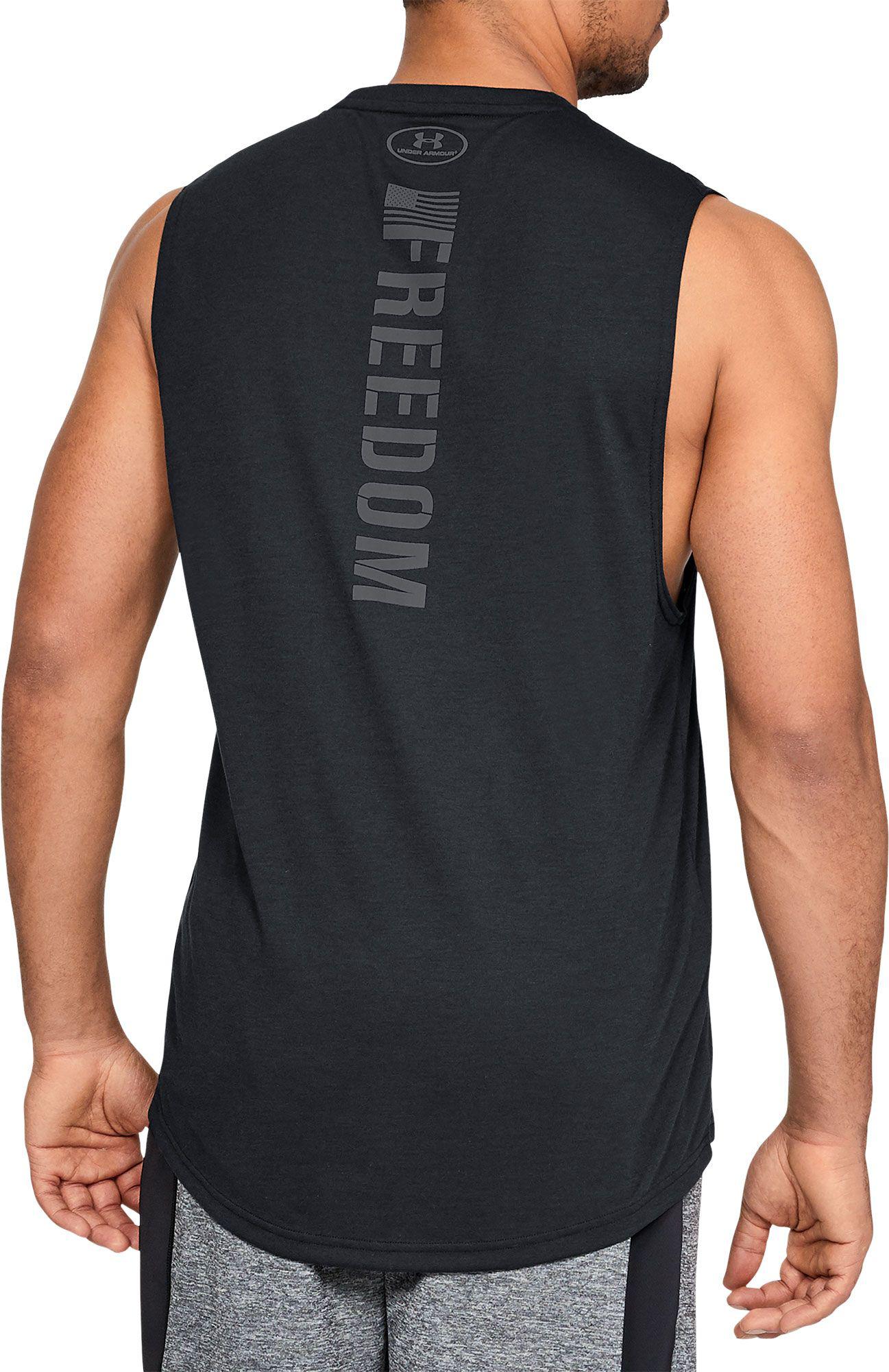 under armour muscle tee