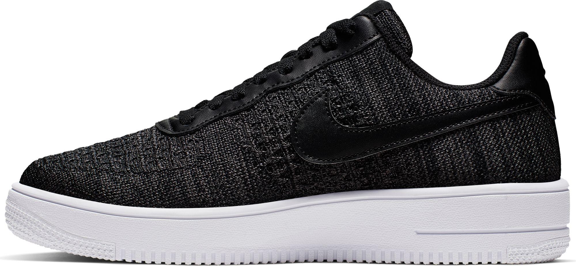 air force flyknit black