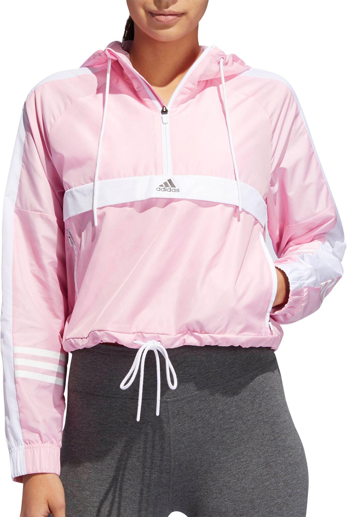 adidas women's id wind half zip jacket