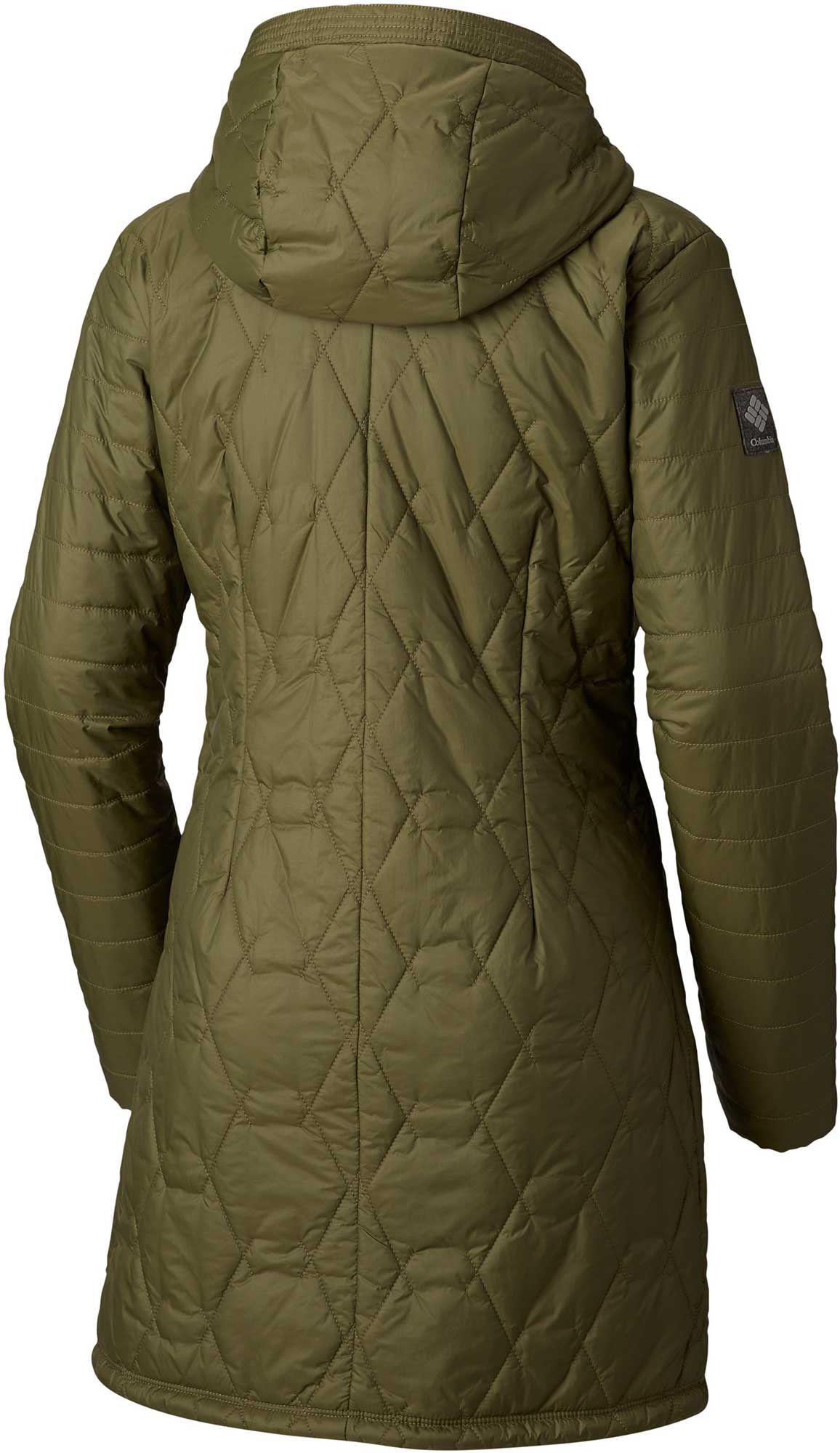 lightweight down jacket long