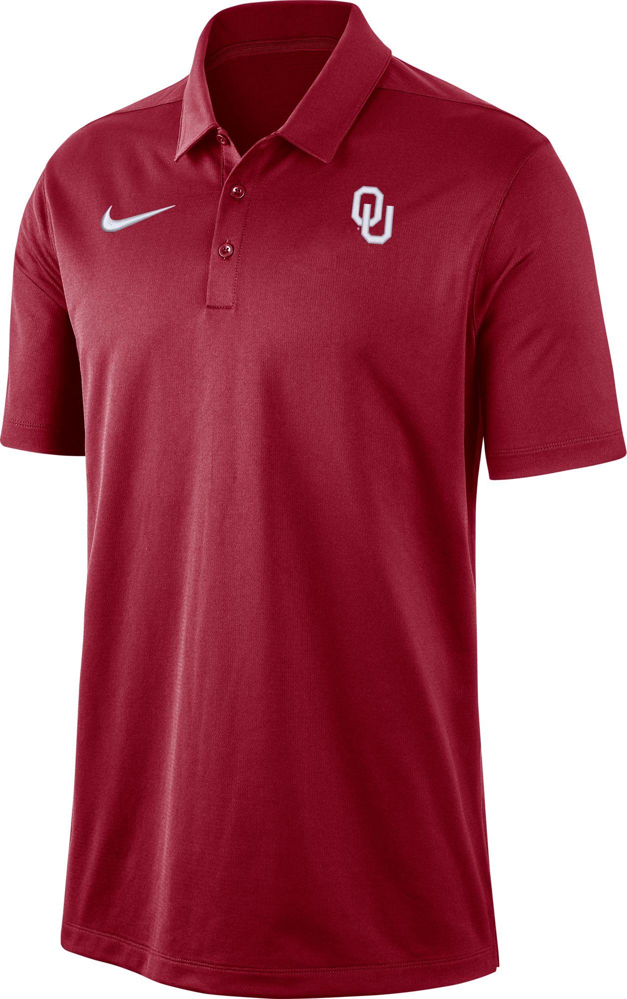 oklahoma sooners nike polo