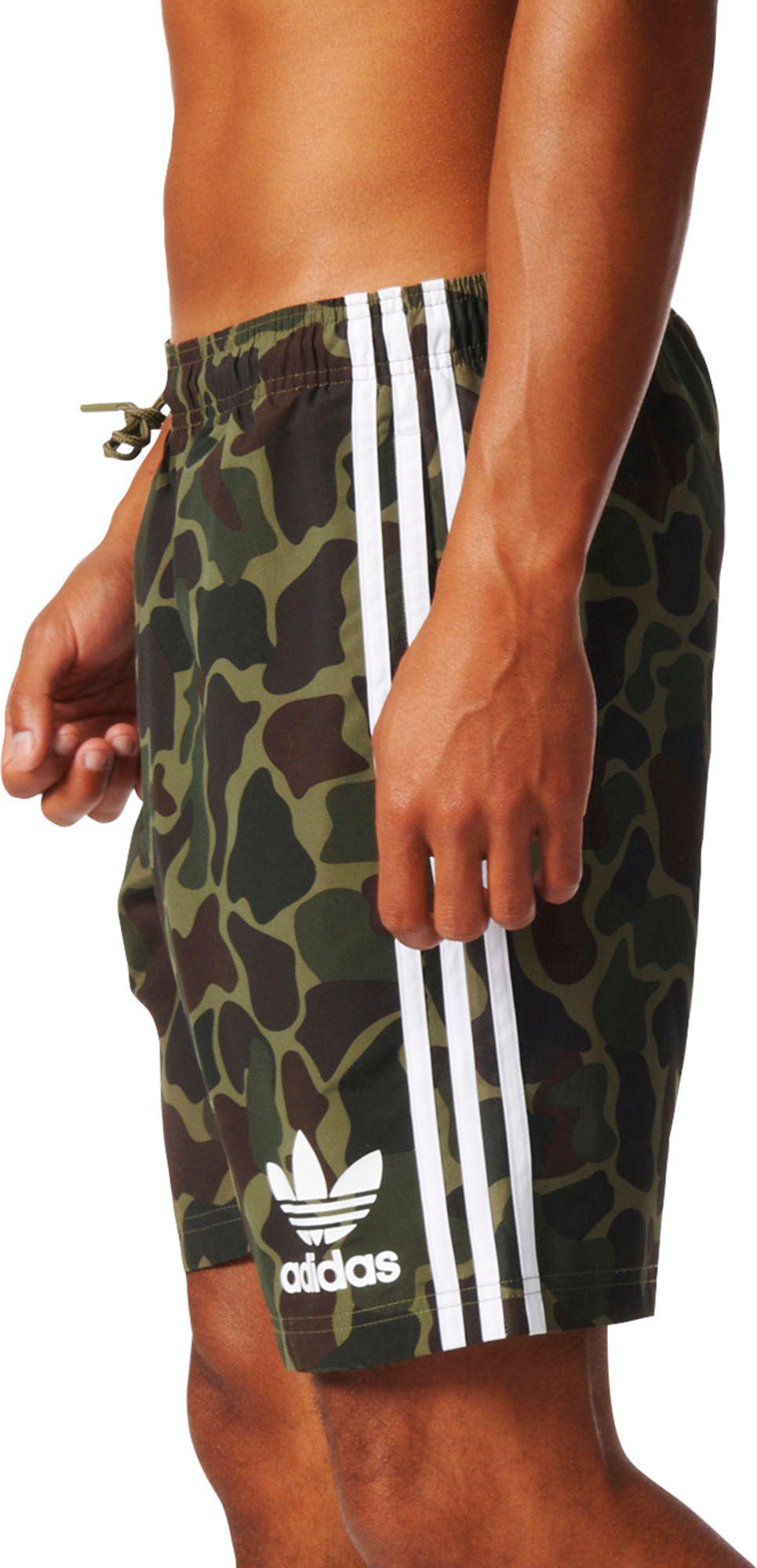 adidas Originals Synthetic Originals Camouflage Board Shorts for Men Lyst