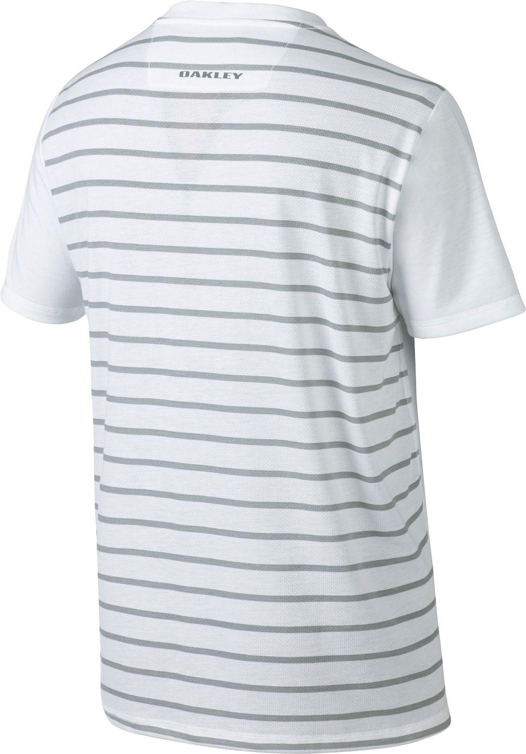 Download Oakley Synthetic Exposure V-neck T-shirt in White for Men ...
