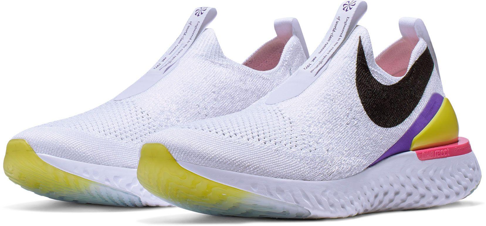 epic phantom react flyknit running sneaker